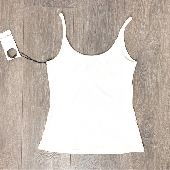 Revolve Privacy Please Aster Tank Top Ivory Size M NWT - Picture 6 of 11